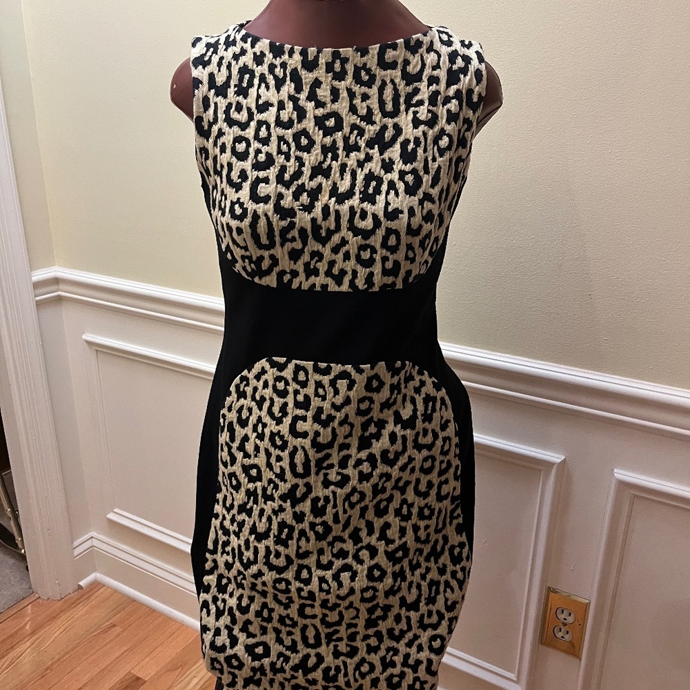 Leopard print dress